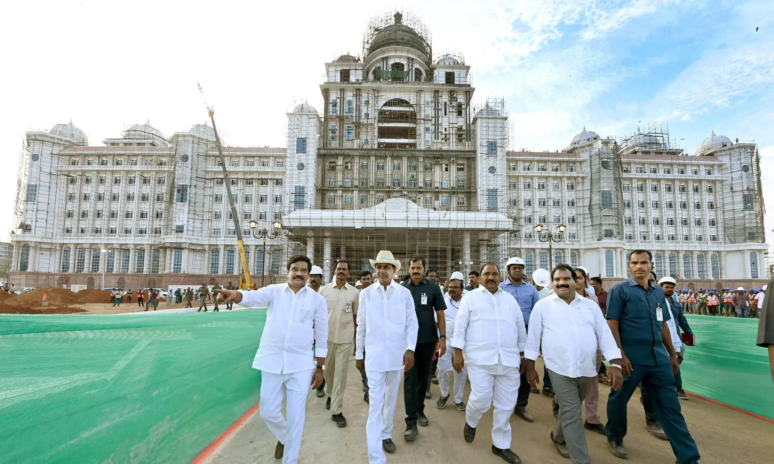 నూతన సచివాలయం ప్రారంభోత్సవం నూతన సచివాలయం ప్రారంభోత్సవం