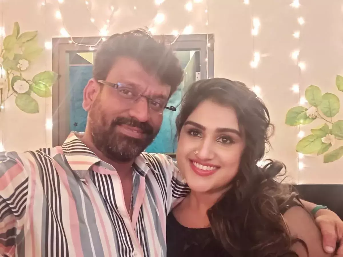 నటి వనిత మూడవ భర్త మృతి నటి వనిత మూడవ భర్త మృతి