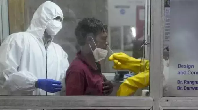 Covid - 19 : 24 గంటల్లో 5వేల కోవిడ్ కేసులు Covid - 19 : 24 గంటల్లో 5వేల కోవిడ్ కేసులు