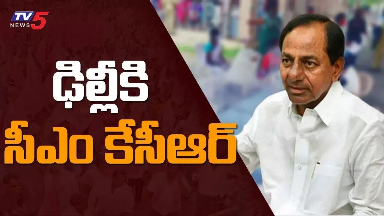 నేడు హస్తినకు సీఎం కేసీఆర్‌