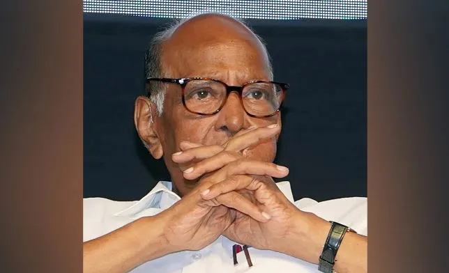 NCP అధ్యక్ష పదవికి  శరద్ పవార్ రాజీనామా NCP అధ్యక్ష పదవికి  శరద్ పవార్ రాజీనామా