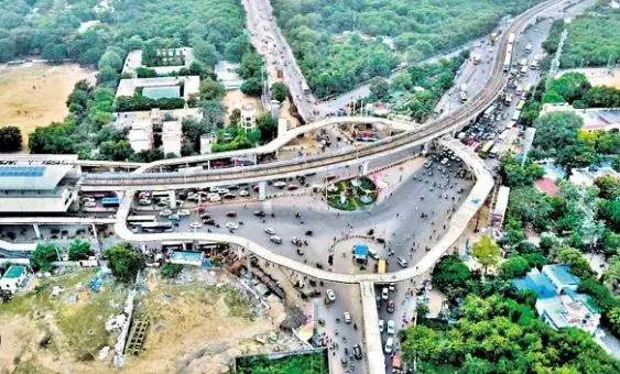 Hyderabad : ఉప్పల్ క్రాస్ రోడ్డులో స్కై వాక్ Hyderabad : ఉప్పల్ క్రాస్ రోడ్డులో స్కై వాక్