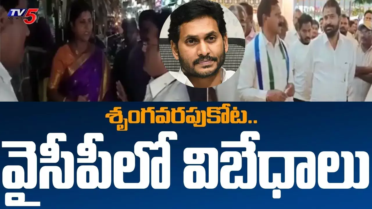 శృంగవరపు కోట వైసీపీ వర్గపోరుపై టీవీ 5 ఎఫెక్ట్‌