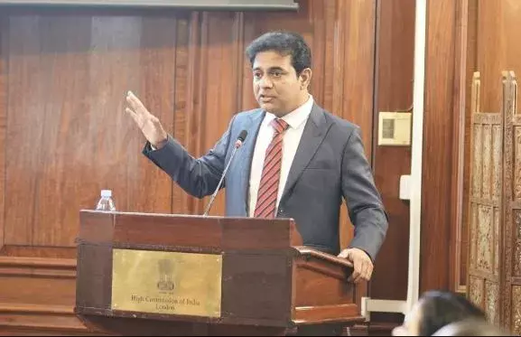 TS : పెట్టుబడులే లక్ష్యంగా లండన్ లో మంత్రి కేటీఆర్