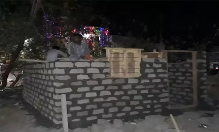 గాజులరామారంలో అక్రమ కట్టడాలు కూల్చివేత గాజులరామారంలో అక్రమ కట్టడాలు కూల్చివేత
