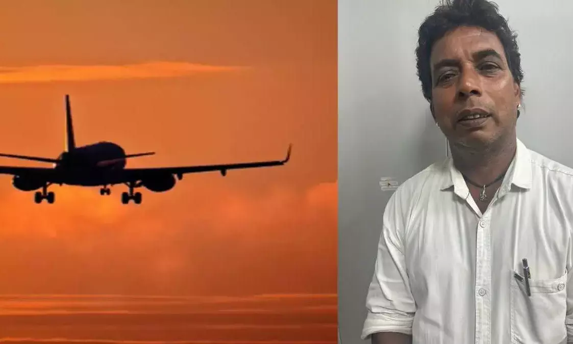 విమానంలో బీడీ తాగి... నేరుగా జైలుకి విమానంలో బీడీ తాగి... నేరుగా జైలుకి