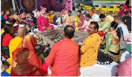 Maha Rudra Yagam: కెనడాలో మహారుద్రయాగం Maha Rudra Yagam: కెనడాలో మహారుద్రయాగం