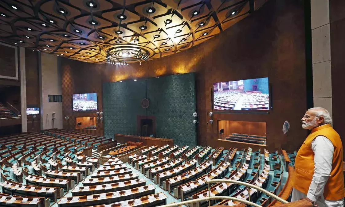 మే 28న నూతన పార్లమెంట్ భవనం ప్రారంభం మే 28న నూతన పార్లమెంట్ భవనం ప్రారంభం