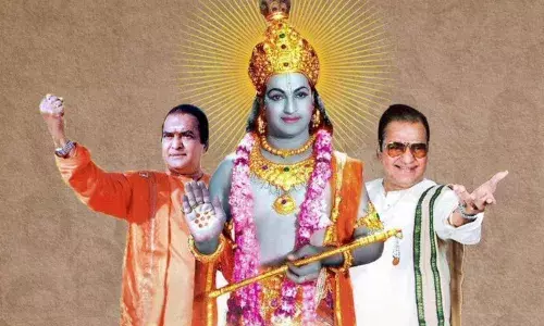 కైత్లాపూర్ గ్రౌండ్స్ లో ఎన్టీఆర్ శతజయంతి ఉత్సవాలు కైత్లాపూర్ గ్రౌండ్స్ లో ఎన్టీఆర్ శతజయంతి ఉత్సవాలు