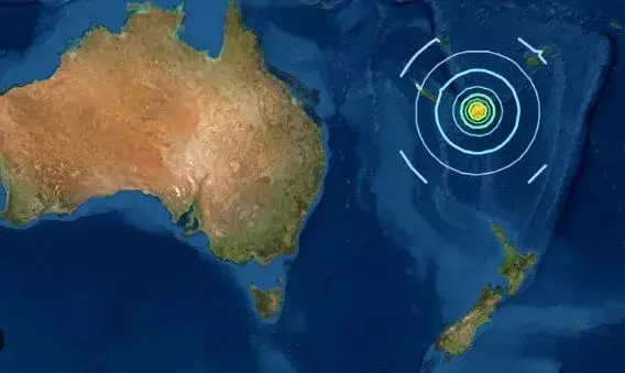 Earthquake In Pacific Ocean : పసిఫిక్ మహాసముద్రంలో భూకంపం