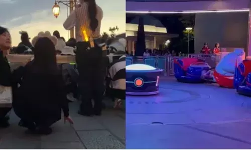 డిస్నీల్యాండ్ టోక్యోలో 6.2-తీవ్రతతో కూడిన భూకంపం