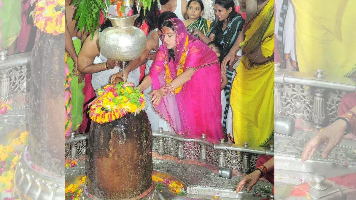 ఉజ్జయిన్‌లో  సారా అలీఖాన్‌ సందడి