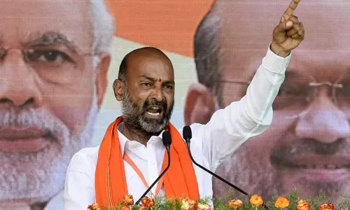 BJP సింగిల్గా వస్తుంది.. MIMకు బండి సవాల్ BJP సింగిల్గా వస్తుంది.. MIMకు బండి సవాల్