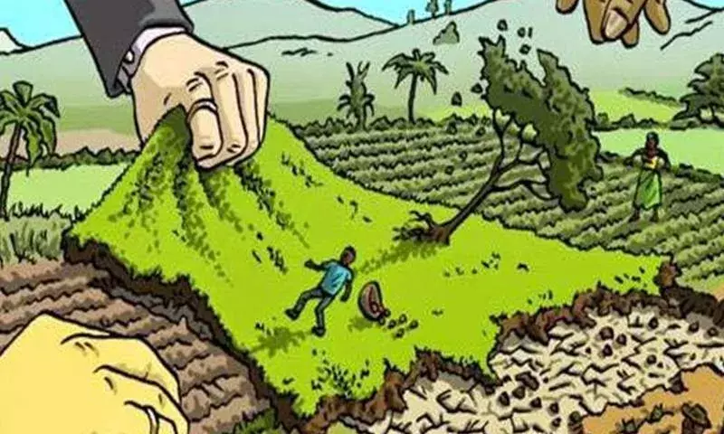 దేవుడి భూములను సైతం వదలట్లేదు