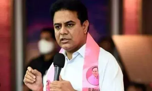 తెలంగాణ ఆచరిస్తుంది... దేశం అనుసరిస్తుంది:కేటీఆర్ తెలంగాణ ఆచరిస్తుంది... దేశం అనుసరిస్తుంది:కేటీఆర్