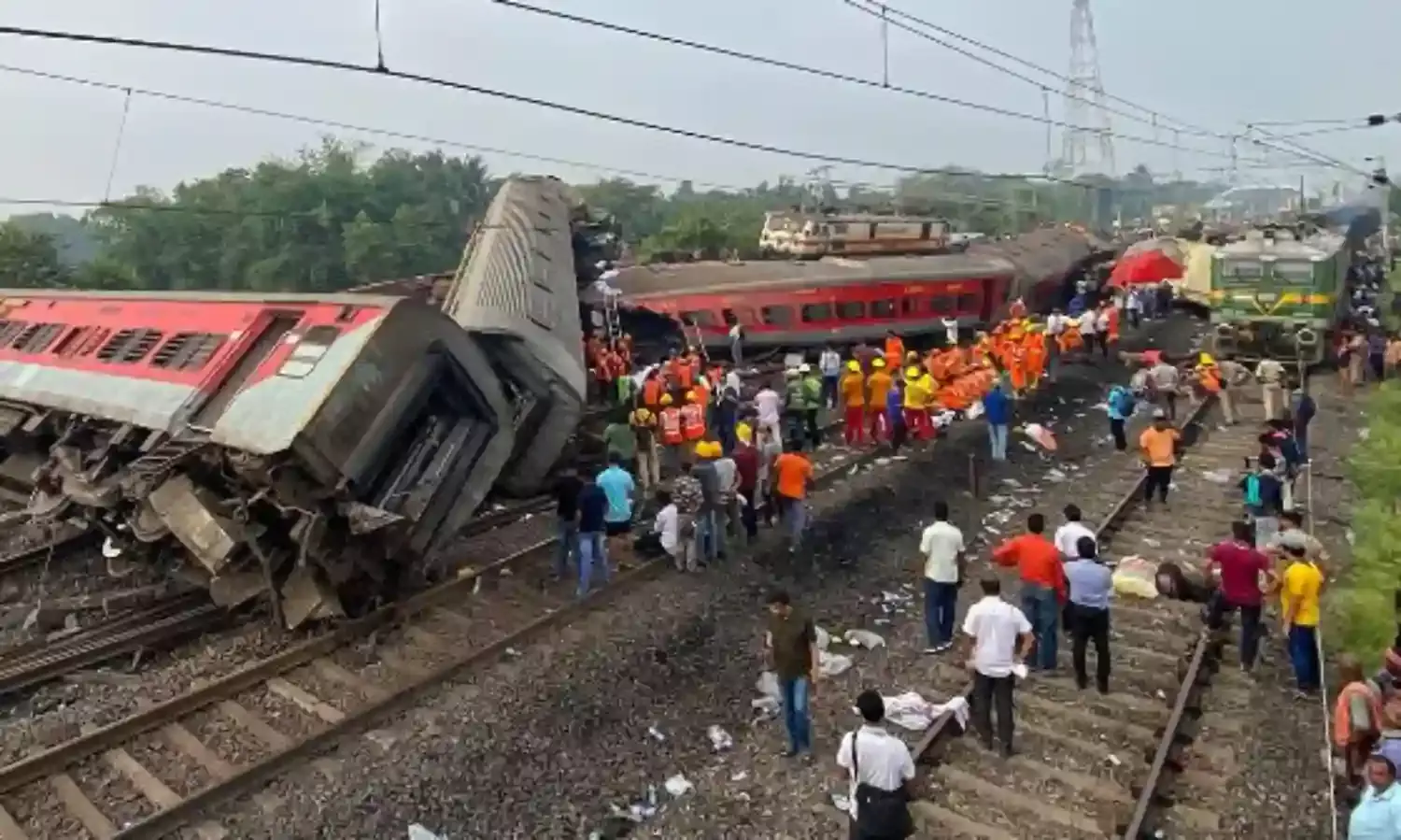 ఒడిశాలో రైలు ప్రమాదం ఒడిశాలో రైలు ప్రమాదం