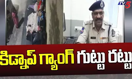 కిడ్నాప్ చేస్తున్న జంట గుట్టురట్టు