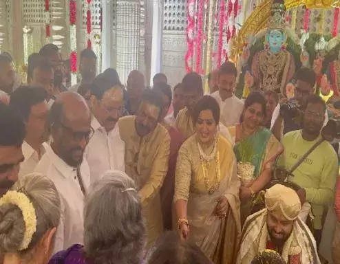 అంగరంగ వైభవంగా సుమలత కుమారుడి పెళ్లి