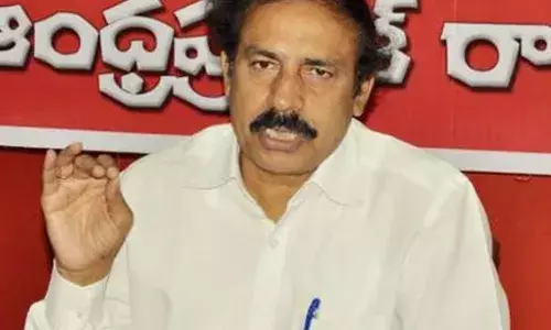 అదానీ, అంబానీలు దోపిడి చేస్తున్నబీజేపీకి పట్టదు : సీపీఐ    రామకృష్ణ అదానీ, అంబానీలు దోపిడి చేస్తున్నబీజేపీకి పట్టదు : సీపీఐ    రామకృష్ణ