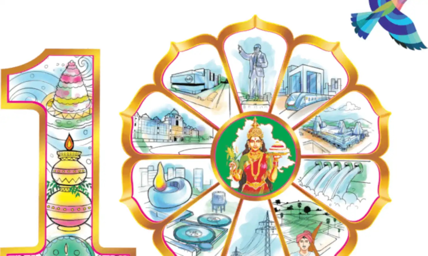 Telangana: ఊరూర చెరువుల పండుగ Telangana: ఊరూర చెరువుల పండుగ