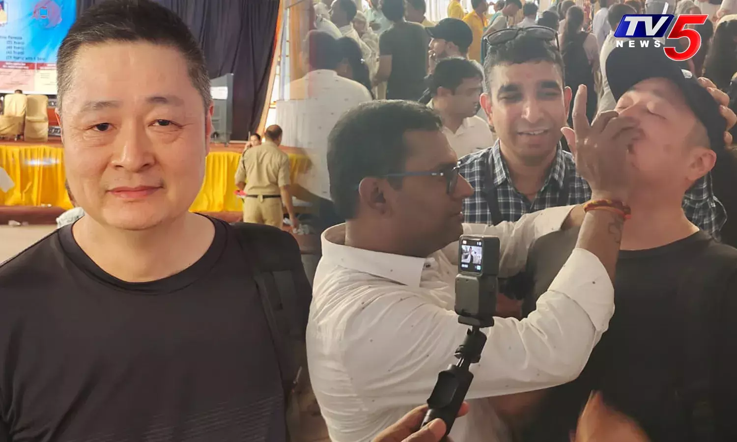 ఇతను చేప మందు కోసం చైనా నుంచి వచ్చాడు..!