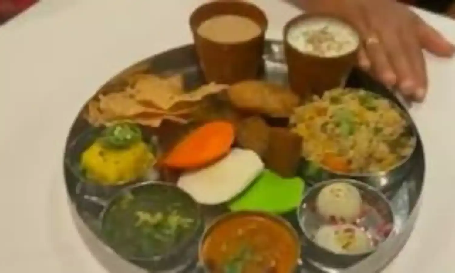 అమెరికాలో మోదీజీ థాలి