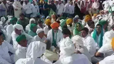 ఉధృతం అవుతున్న హరియానా రైతుల పోరాటం