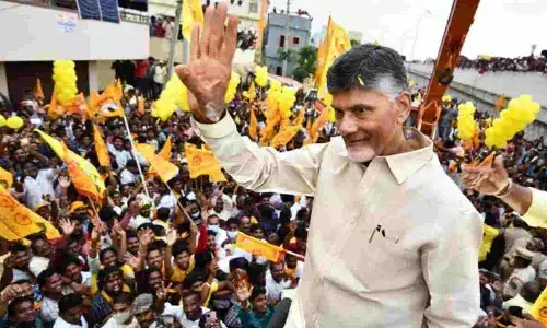 కుప్పంలో బాబు పర్యటన