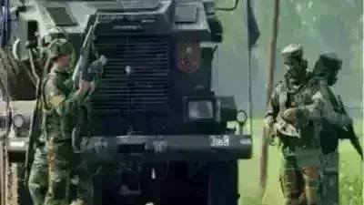 జమ్మూ కాశ్మీర్లో ఎన్కౌంటర్ జమ్మూ కాశ్మీర్లో ఎన్కౌంటర్