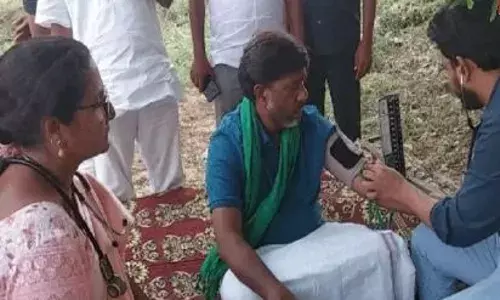 భట్టి పాదయాత్రకు తాత్కాలిక.. బ్రేక్‌