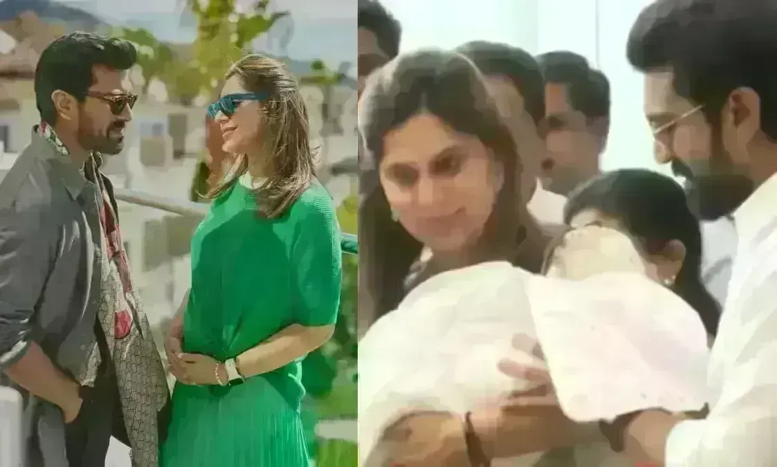 పాపకు అన్నీ నా పోలికలే: రామ్ చరణ్ పాపకు అన్నీ నా పోలికలే: రామ్ చరణ్