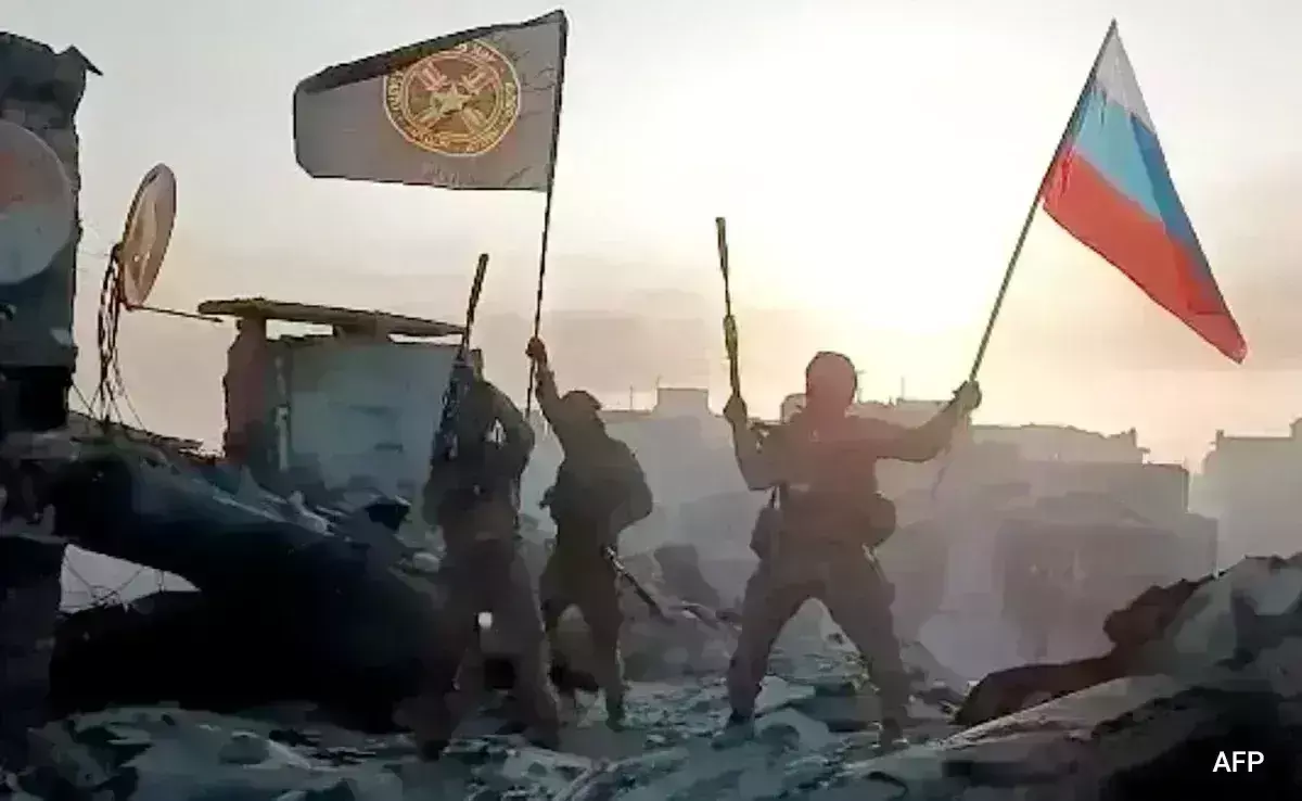 రష్యాలో  తిరుగుబాటు జండా రష్యాలో  తిరుగుబాటు జండా