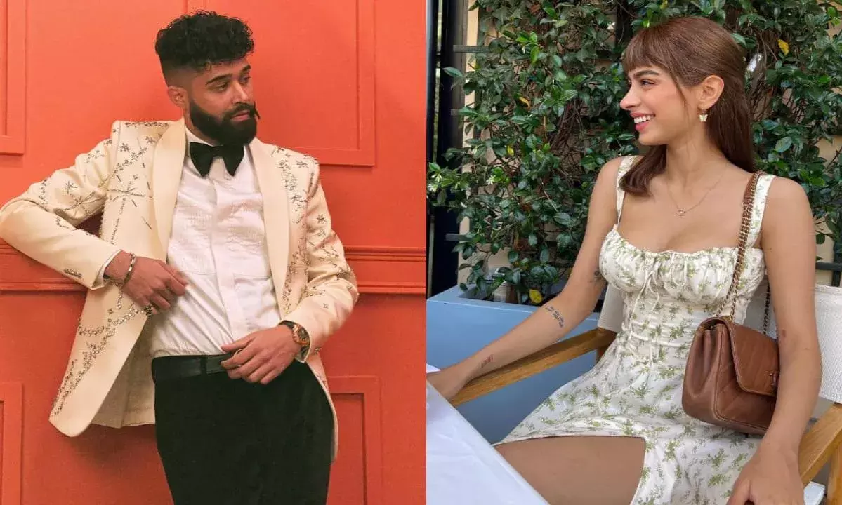 రాపర్ తో శ్రీదేవి తనయ చట్టాపట్టాల్...