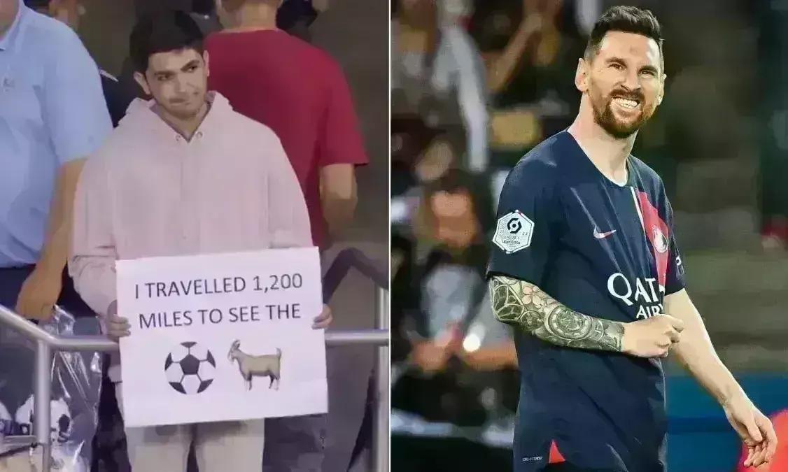 మెస్సీ కోసం 1200 మైళ్ల దూరం ప్రయాణం, అయినా నిరాశే.. మెస్సీ కోసం 1200 మైళ్ల దూరం ప్రయాణం, అయినా నిరాశే..