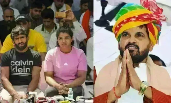 Wrestlers Protest: నిరసనలు ఉపసంహరణ... బ్రిజ్భూషణ్ స్పందన ఇదే Wrestlers Protest: నిరసనలు ఉపసంహరణ... బ్రిజ్భూషణ్ స్పందన ఇదే