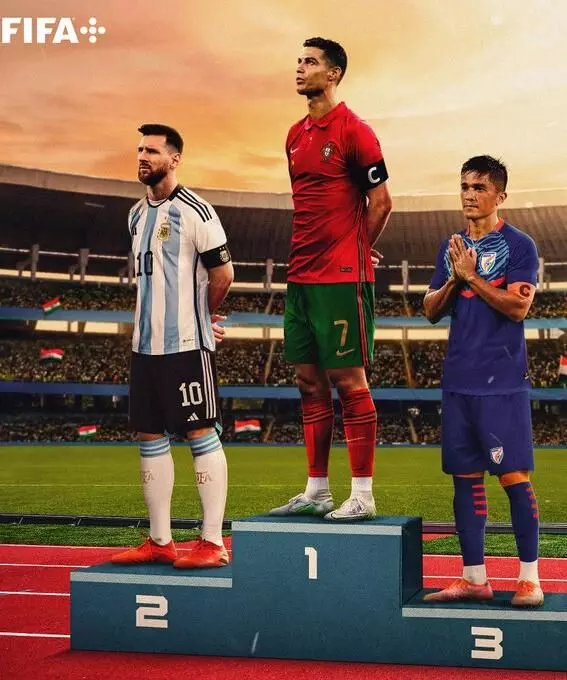 Sunil Chhetri: భారత ఫుట్బాల్ లెజెండ్ సునీల్ ఛెత్రీ Sunil Chhetri: భారత ఫుట్బాల్ లెజెండ్ సునీల్ ఛెత్రీ