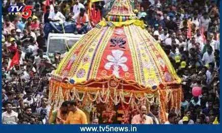 జగన్నాథ రథ యాత్రలో విషాదం జగన్నాథ రథ యాత్రలో విషాదం