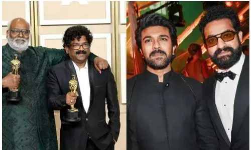 RRR టీమ్కు అరుదైన గౌరవం... ఆస్కార్ కమిటీలో చోటు RRR టీమ్కు అరుదైన గౌరవం... ఆస్కార్ కమిటీలో చోటు