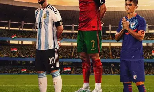 Sunil Chhetri: భారత ఫుట్బాల్ లెజెండ్ సునీల్ ఛెత్రీ Sunil Chhetri: భారత ఫుట్బాల్ లెజెండ్ సునీల్ ఛెత్రీ