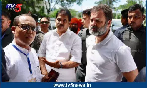 Rahul Gandhi: రాహుల్‌ మణిపూర్ పర్యటన ఉద్రిక్తం