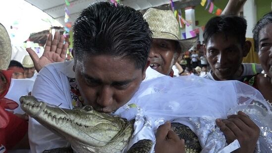 Mayor weds Crocodile: మొసలితో మనువు