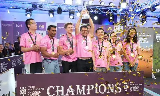 Global Chess League: మొట్టమొదటి చెస్ లీగ్‌ విజేతగా త్రివేణి కింగ్స్