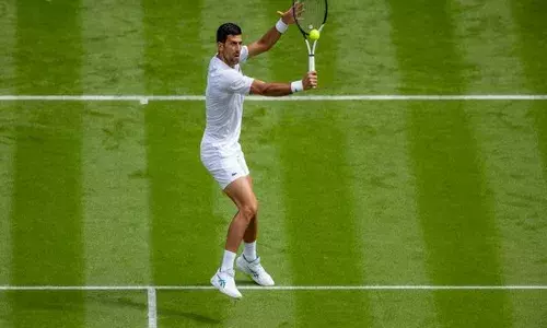 Wimbledon: 350వ విజయం సాధించిన జకోవిచ్‌, 3వ రౌండ్‌కి చేరిక