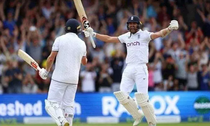 Ashes Series: ఇంగ్లాండ్ని గెలిపించిన హ్యారీ బ్రూక్, యాషెస్ ఆశలు సజీవం Ashes Series: ఇంగ్లాండ్ని గెలిపించిన హ్యారీ బ్రూక్, యాషెస్ ఆశలు సజీవం