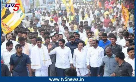 LOKESH: 152వ రోజుకు చేరిన యువగళం పాదయాత్ర LOKESH: 152వ రోజుకు చేరిన యువగళం పాదయాత్ర