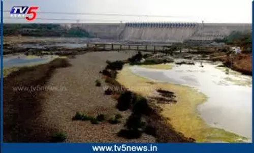 KRISHNA RIVER: కష్టకాలంలో కృష్ణా బేసిన్..కనిపించని నీటి జాడ.. KRISHNA RIVER: కష్టకాలంలో కృష్ణా బేసిన్..కనిపించని నీటి జాడ..