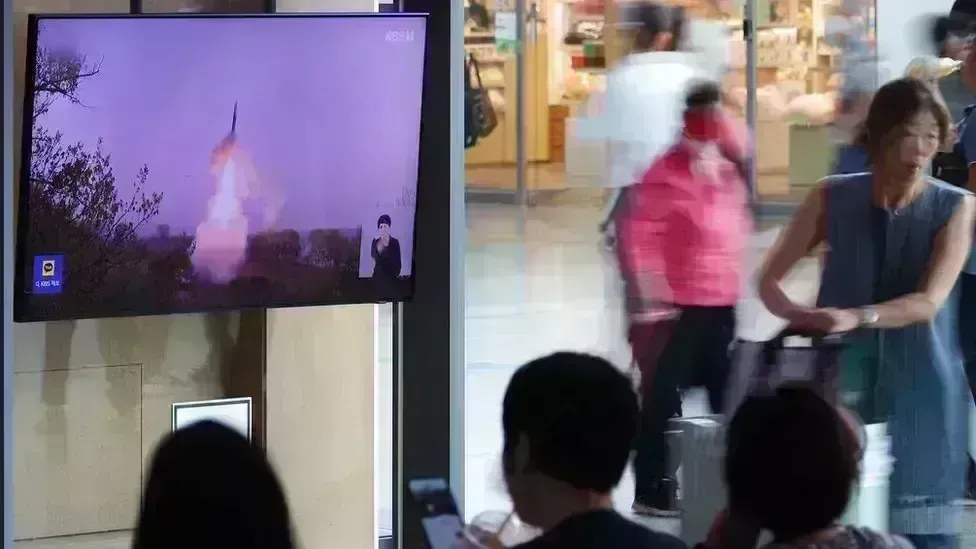 North korea: నార్త్ కొరియా ఖండాంతర క్షిపణి ప్రయోగం North korea: నార్త్ కొరియా ఖండాంతర క్షిపణి ప్రయోగం