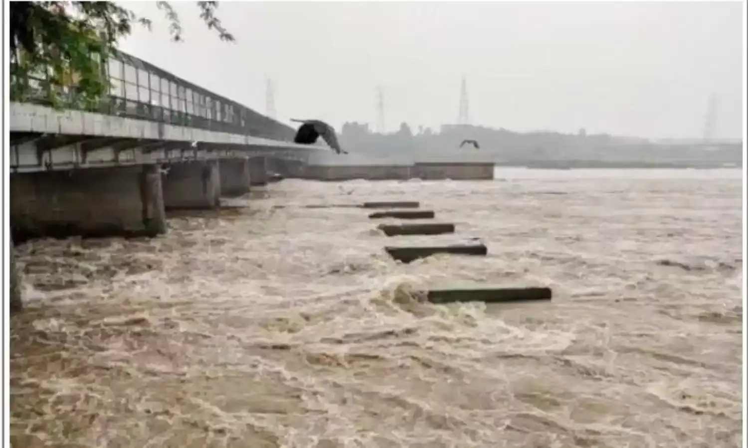 DELHI FLOODS: యమునా నది మహోగ్రరూపం DELHI FLOODS: యమునా నది మహోగ్రరూపం