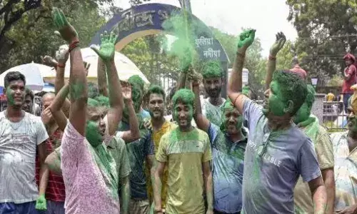 గ్రామ పంచాయతీ ఎన్నికల్లో TMC హవా గ్రామ పంచాయతీ ఎన్నికల్లో TMC హవా