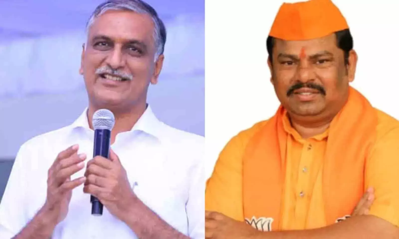 హరీష్రావుతో రాజాసింగ్ భేటీ హరీష్రావుతో రాజాసింగ్ భేటీ